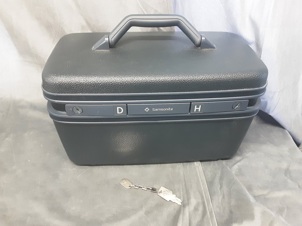 Vanity Samsonite Avec Clé Bleu Marine