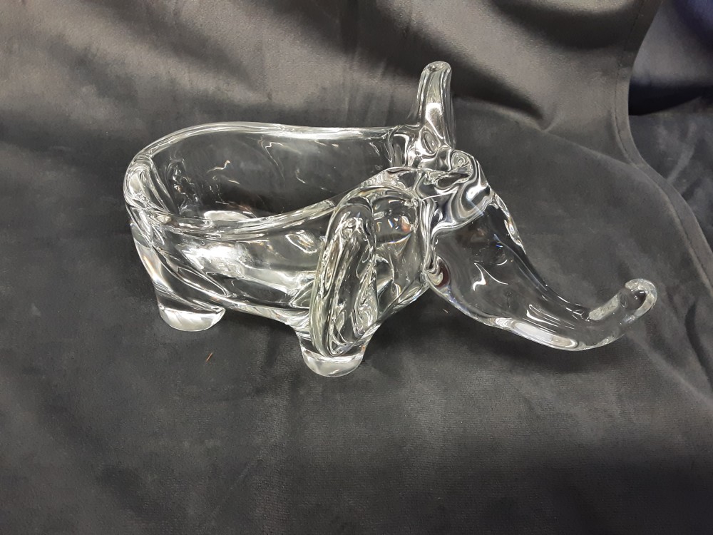 Vide Poche Elephant En Cristal