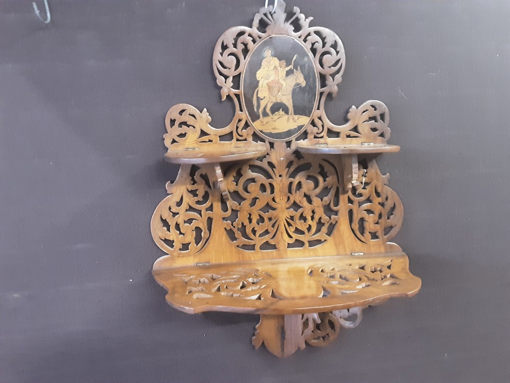 Etagere Pliante Marquetée