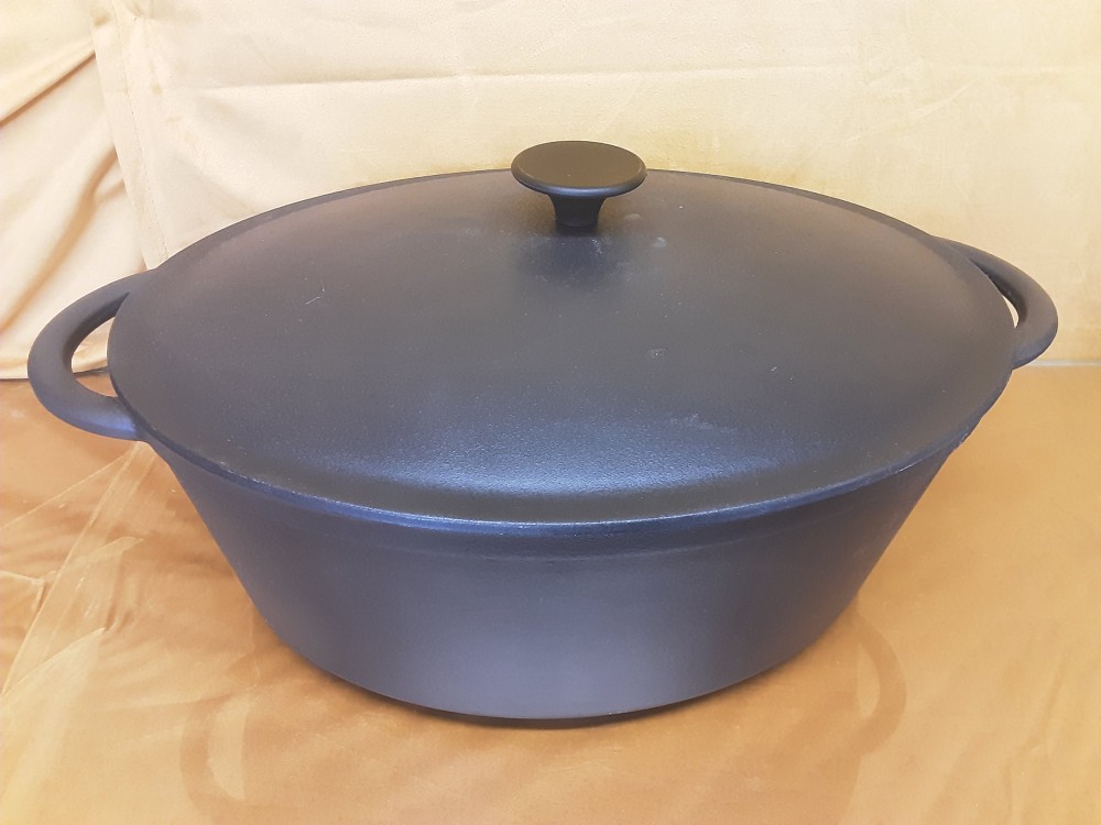 Cocotte En Fonte Noire Gm