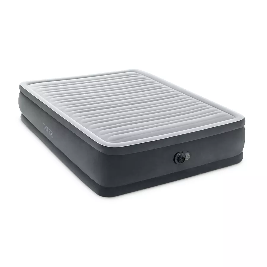 MATELAS GONFLABLE INTEX 140X190 AVEC POMPE ÉLECTRIQUE INTÉGRÉ 