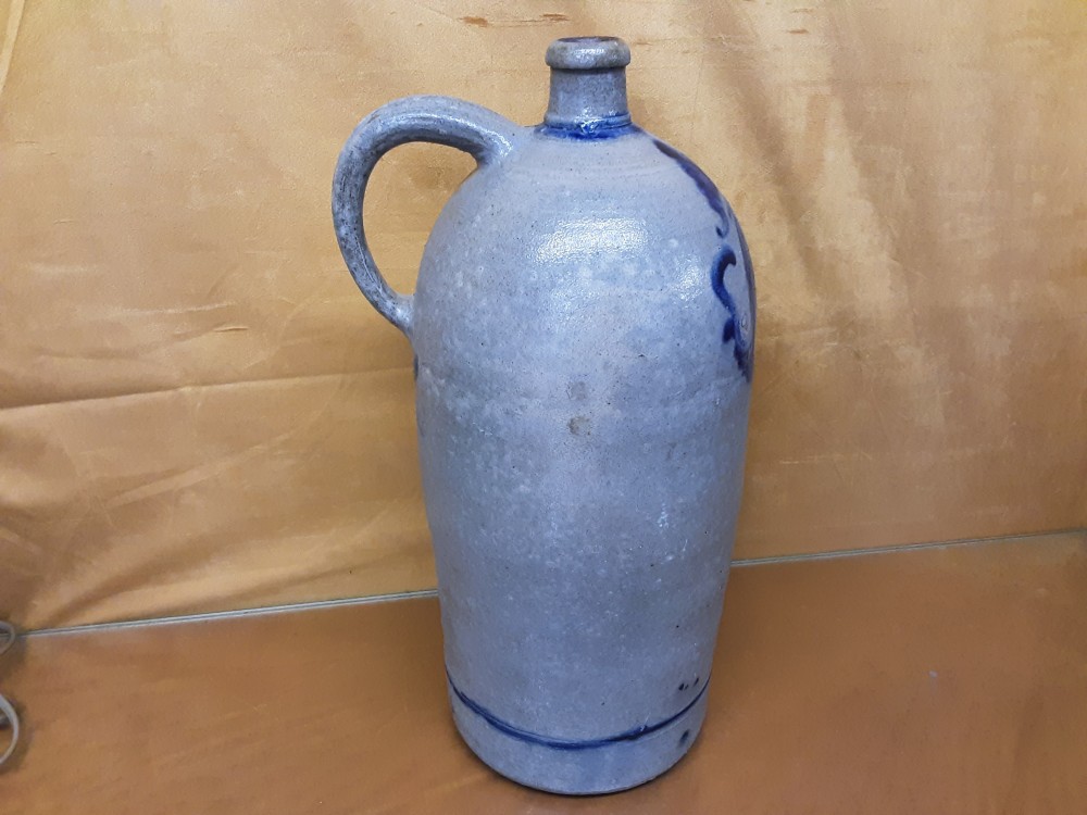 Cruche En Gres Avec Anse H. 42Cm