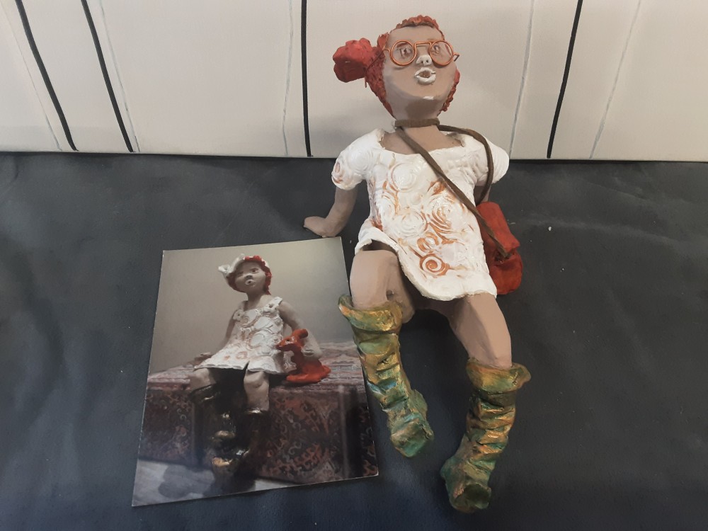 SCULPTURE "CHIPIE" SIGNE NICOLE ORTIS-BOMMARITO