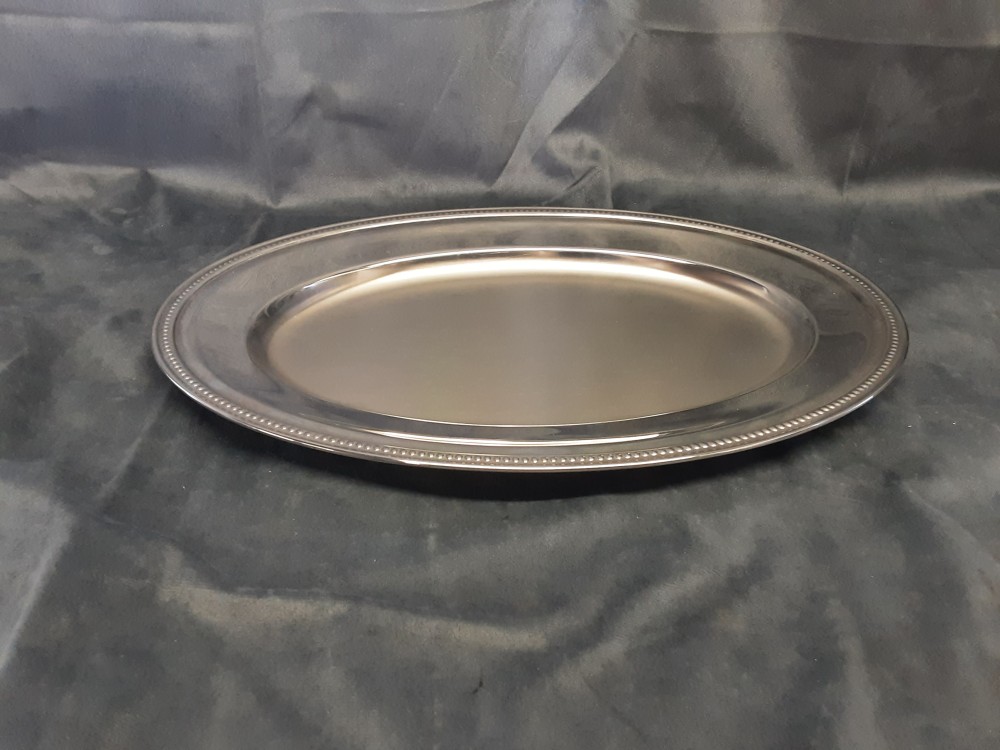 PLAT GUY DEGRENNE INOX PM OVALE