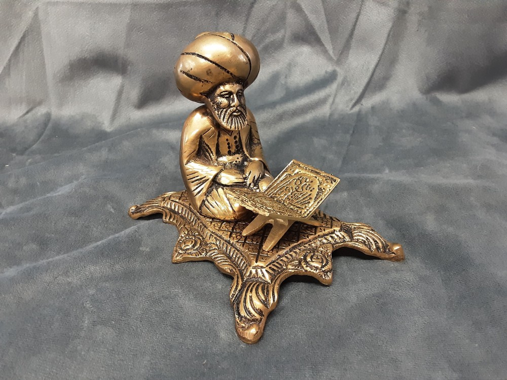 STATUETTE PERSONNAGE "INDE" EN BRONZE
