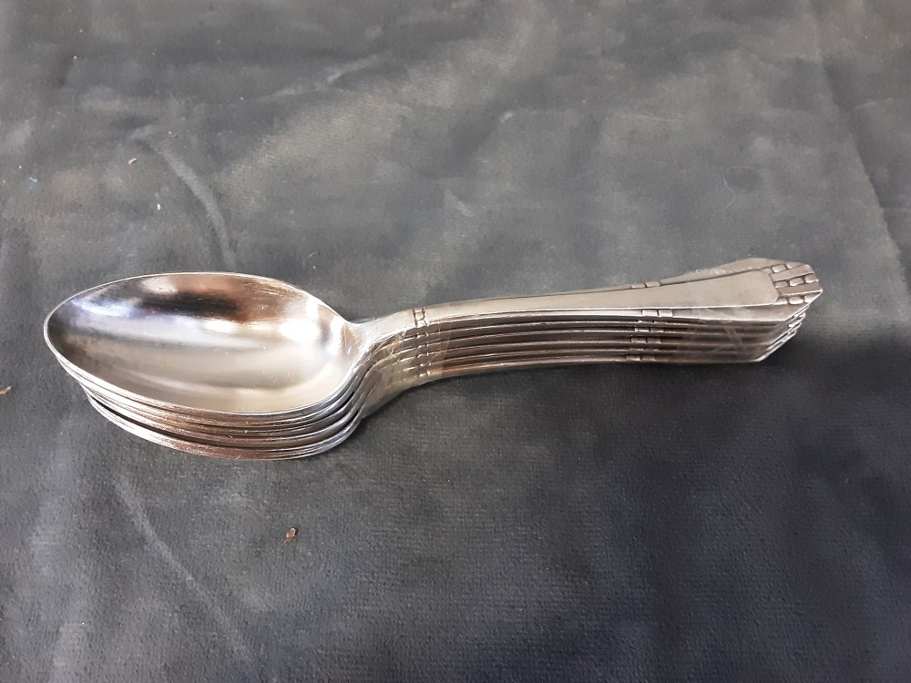 Lot De 6 Cuilleres A Café Christofle