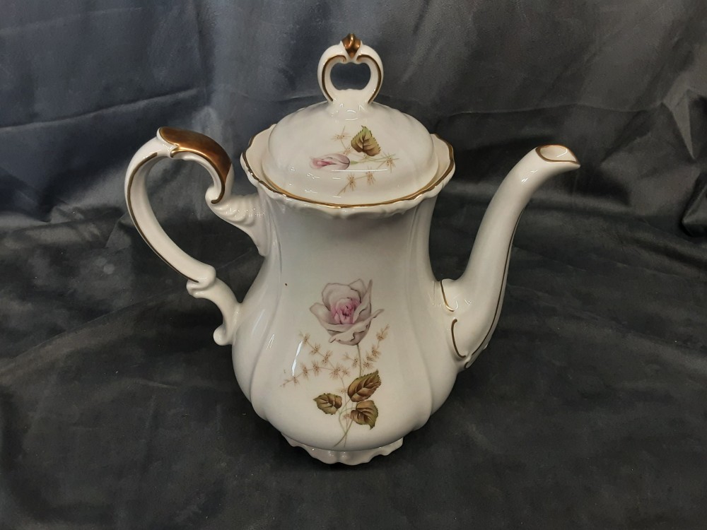 Cafetiere Bavaria Motifs Fleurs