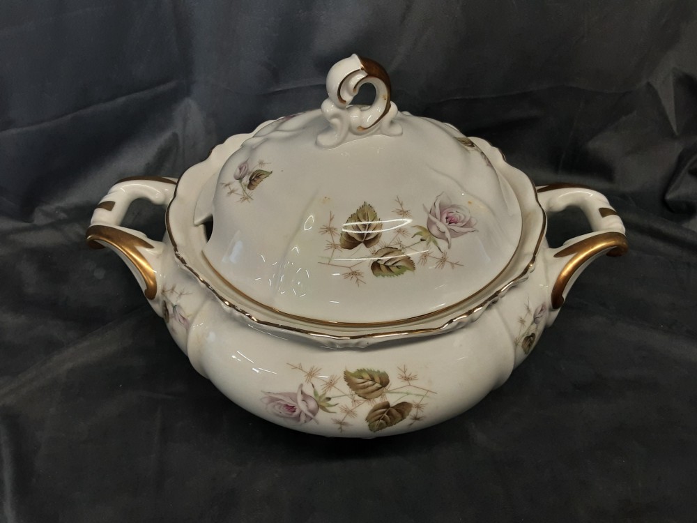Soupiere Bavaria Motifs Fleurs