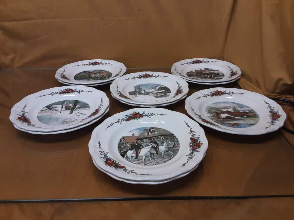 ASSIETTE PLATE OBERNAI