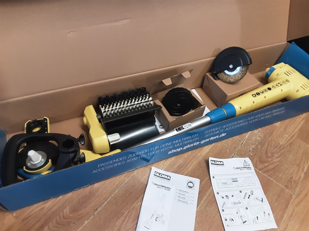 BROSSE ELECTRIQUE POUR PIERRE ET JOINT MULTIBRUSH GLORIA 500W