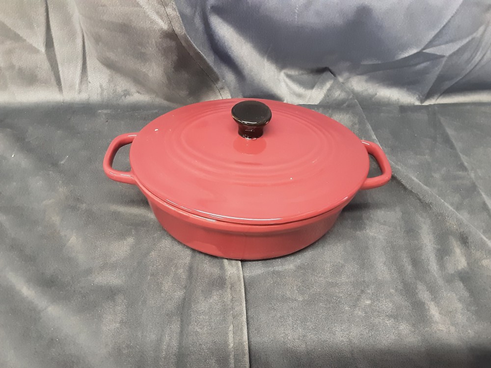COCOTTE EN FONTE ROUGE