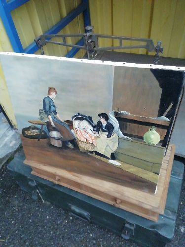 PEINTURE FEMME + BÉBÉ 