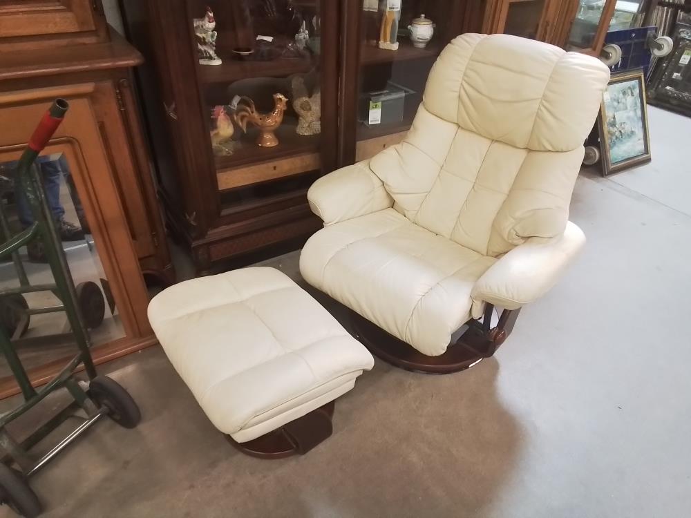 FAUTEUIL  RELAX  + REPOSE PIEDS