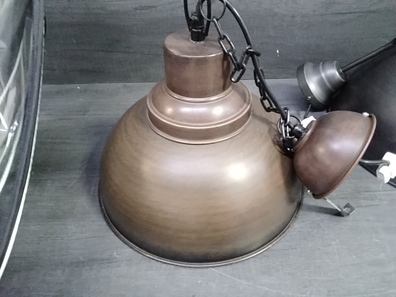 LAMPE MÉTAL RONDE MAISON DU MONDE BRUN