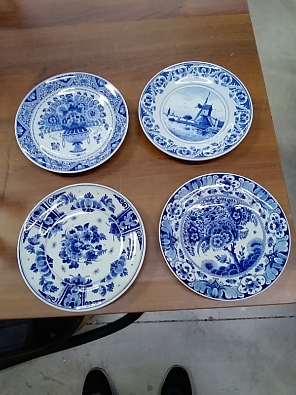 ASSIETTES GM DELFT