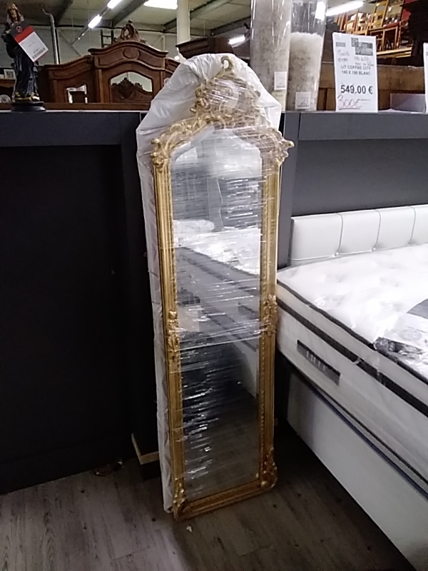 MIROIR BAROQUE DORÉ 52 X 177 CM