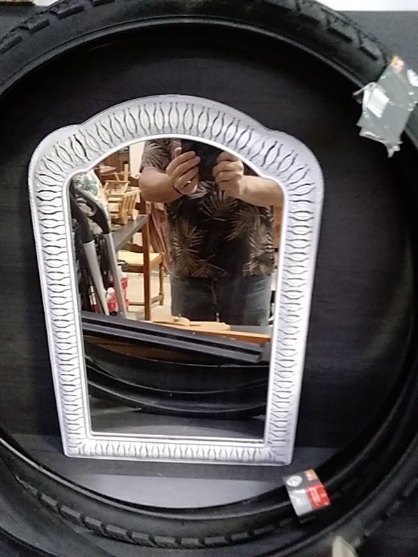 PETIT MIROIR BLANC 