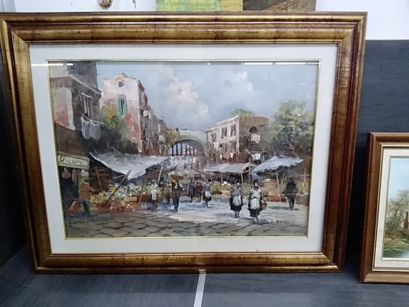 CADRE DORÉ 43 X 73CM