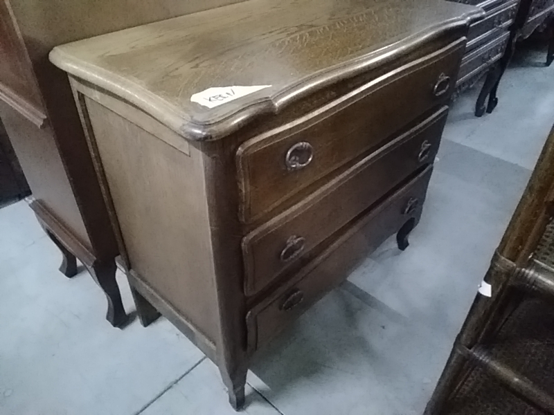 COMMODE 3TIROIRS CHÊNE IM