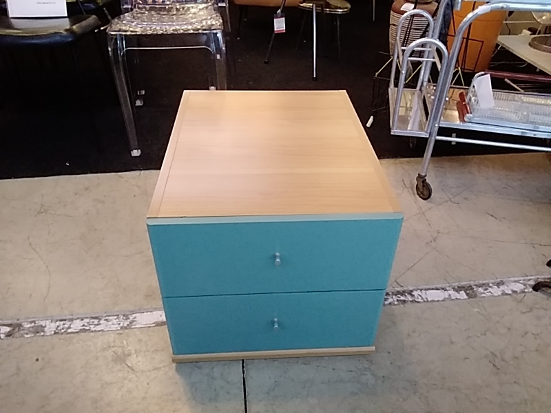 MEUBLE DE BUREAU 2 TIROIRS 