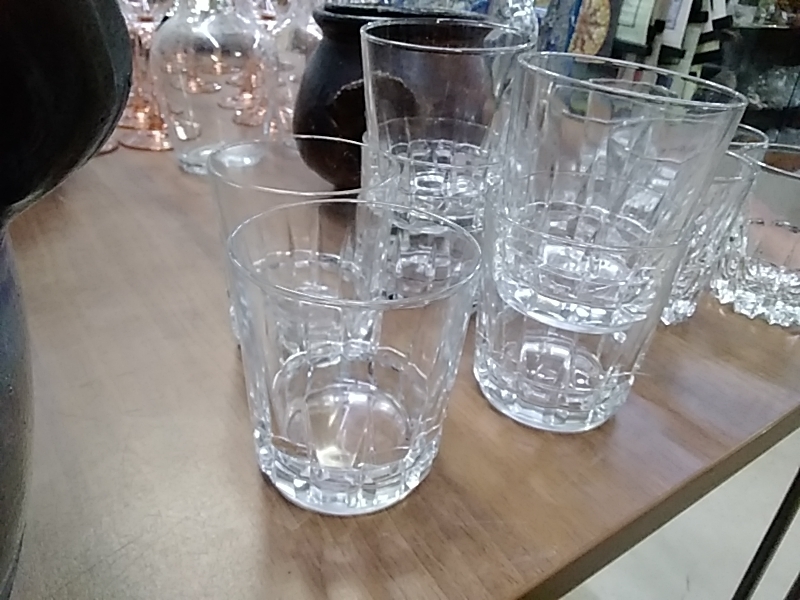 LOT DE 6 VERRES 