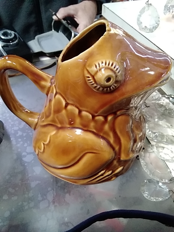 CARAFE BRUNE SARREGUEMINES 