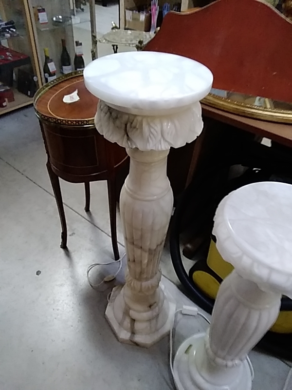 COLONNE ALBÂTRE LUMINEUX HAUTEUR 90CM