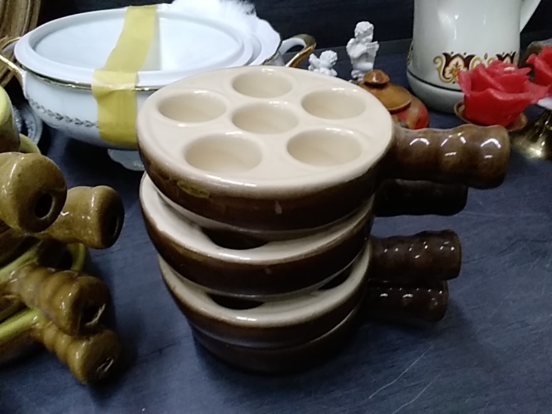 LOT DE 4 POÊLES À ESCARGOTS 