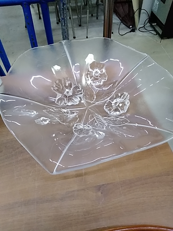 COUPE A FRUITS EN VERRE GM