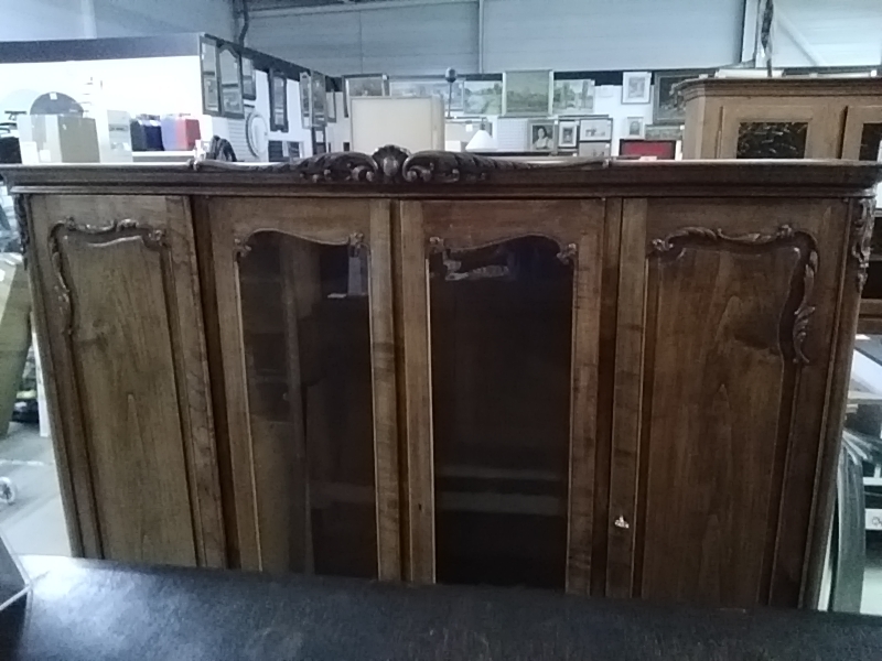 VITRINE ANCIENNE DE BUREAU CHIPPENDALE 