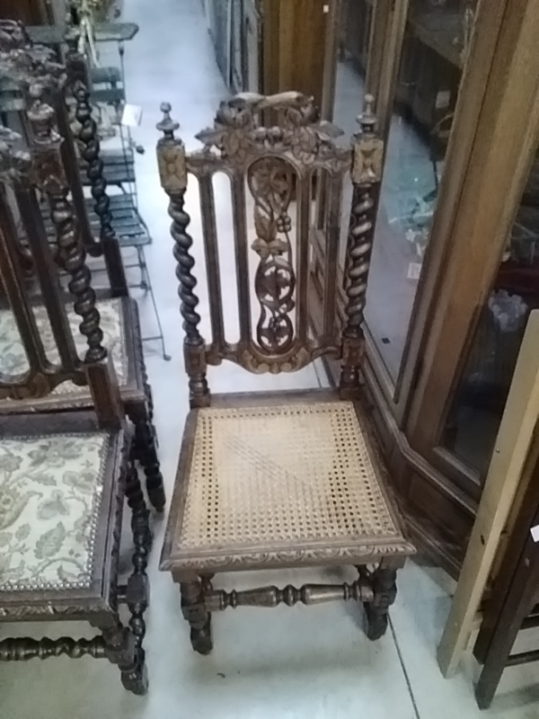 CHAISE LOUIS XIII CANNÉE 