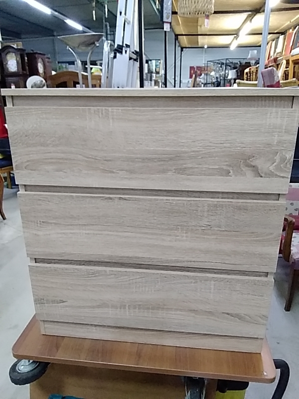 COMMODE 3 TIROIRS 
