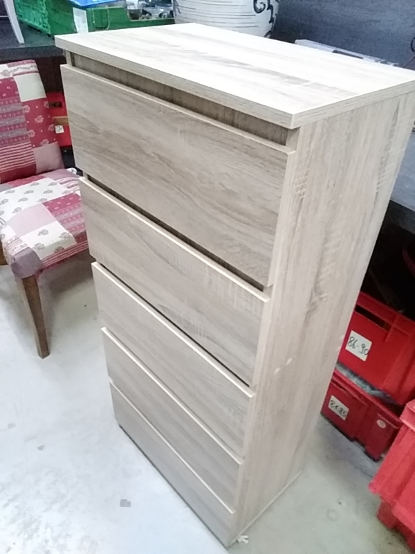 COMMODE 5 TIROIRS 