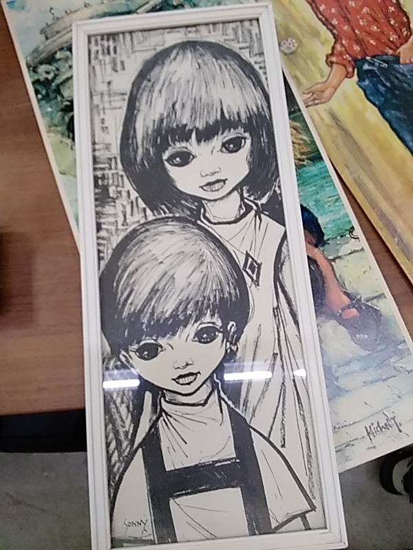 CADRE ANNÉES 17 X 42 CM