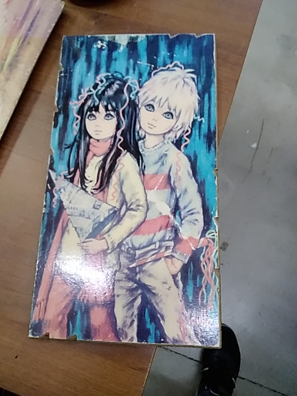 CADRE ANNÉES 70   17 X 32CM