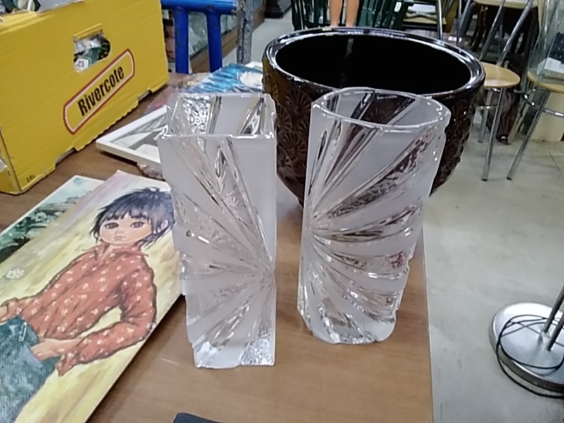 VASE CRISTAL HT 21 CM