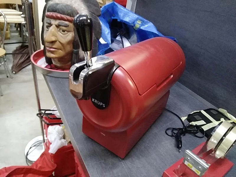 MACHINE BIÈRE KRUPS ROUGE