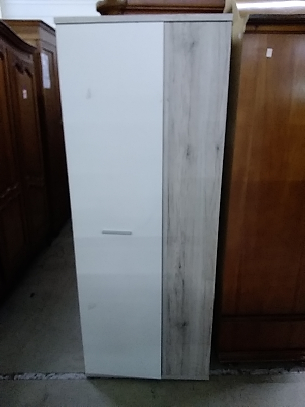 PETITE ARMOIRE 2 PORTES BLANC BOIS DANS 