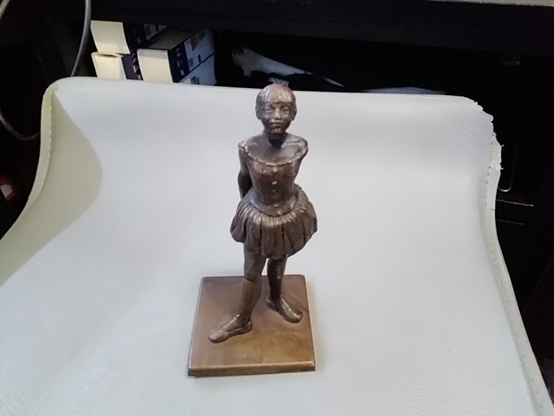 STATUETTE BRONZE LA PETITE DANSEUSE HT 13 CM