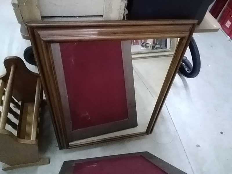 MIROIR BOIS RECTANGULAIRE 