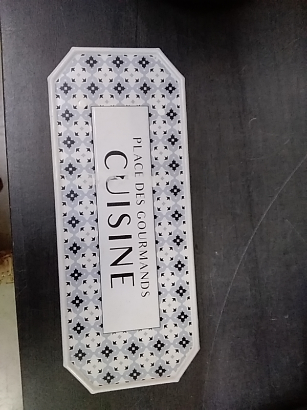 PLAQUE CUISINE 
