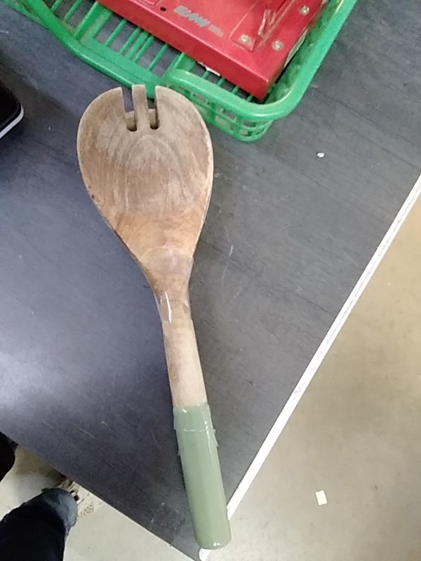 COUVERTS A SALADE EN BOIS