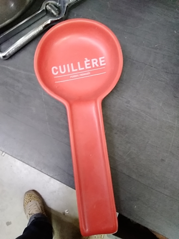 REPOSE CUILLÈRE ROUGE 