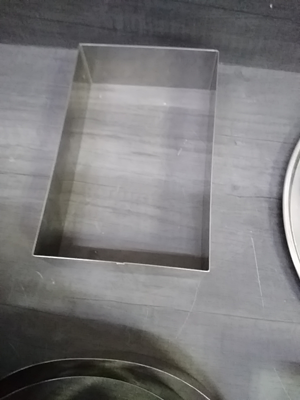 RECTANGLE À ENTREMETS RECTANGLE 23X14 