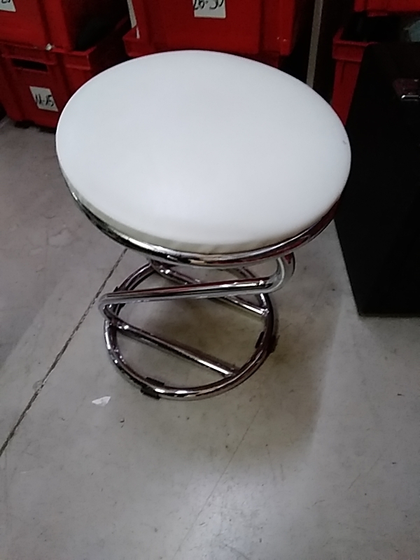 TABOURET BLANC 