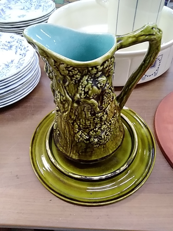 BROC VERT SARREGUEMINES AVEC SOUS PLAT DSL’ÉTAT 