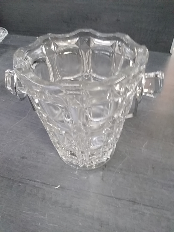 SEAU A GLAÇONS CRISTAL 