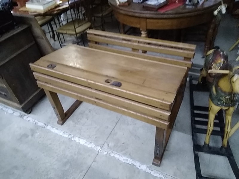 BANC D’ÉCOLIER ANCIEN 