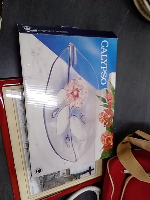 PLATEAU VERRE CALYPSO