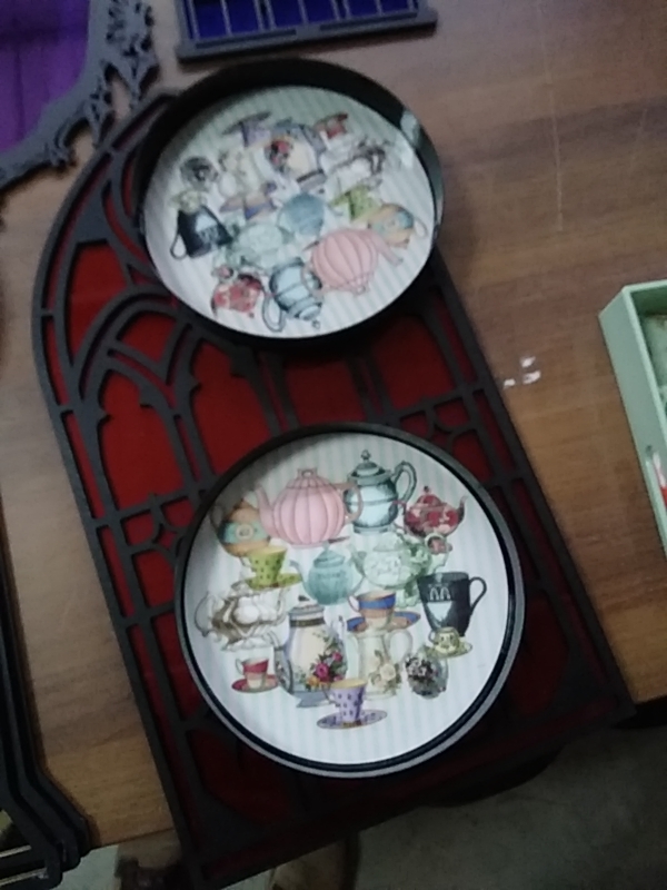 PLATEAU ROND METAL PM